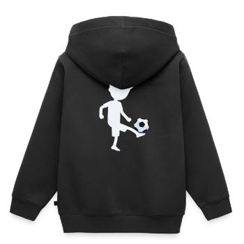 Footballer Football Football Football player - Kids Premium Organic Hoodie - black - Back - AI Model Kid Male (0cm)