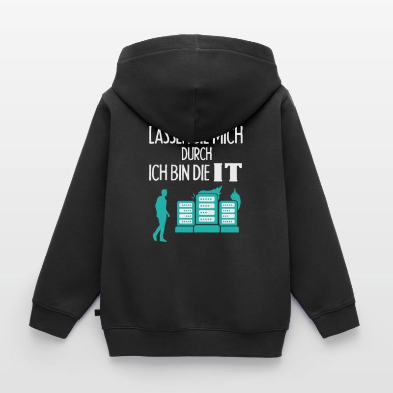 Programming computer scientist computer Kids Premium Organic Hoodie