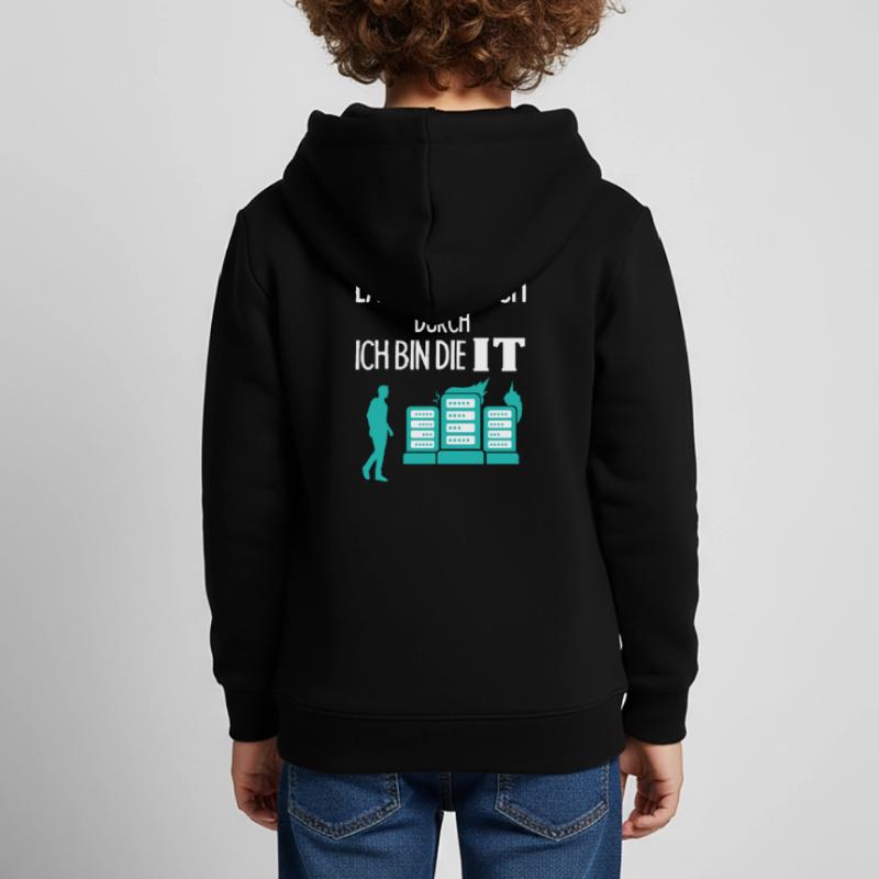 Programming computer scientist computer Kids Premium Organic Hoodie