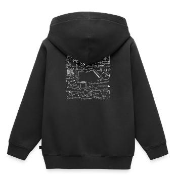 mathématicien - Sweat Premium à capuche enfant bio - noir - Dos - AI Model Kid Male (0cm)