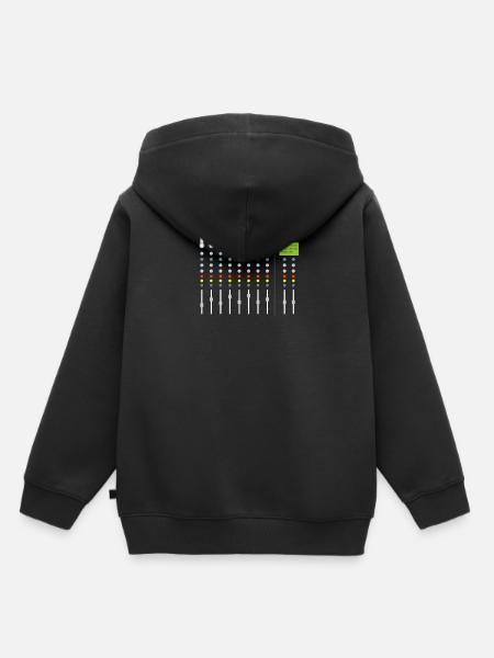Tontechniker - Kinder Premium Organic Hoodie - Schwarz