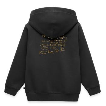 mathématicien - Sweat Premium à capuche enfant bio - noir - Dos - AI Model Kid Male (0cm)