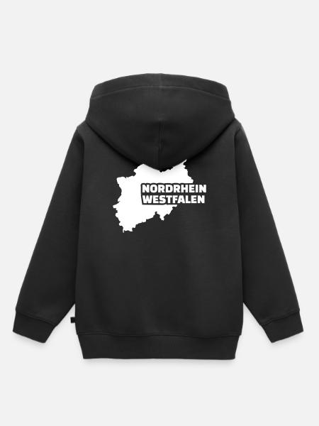 Nordrhein Westfalen - Kinder Premium Organic Hoodie - Schwarz