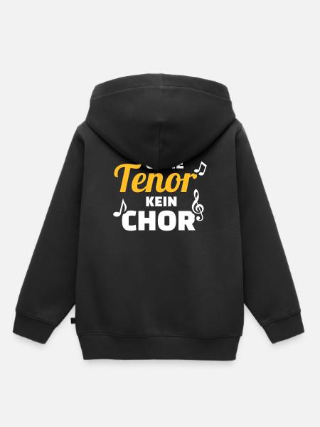 Chor - Kinder Premium Organic Hoodie - Schwarz