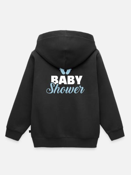 Baby - Kinder Premium Organic Hoodie - Schwarz