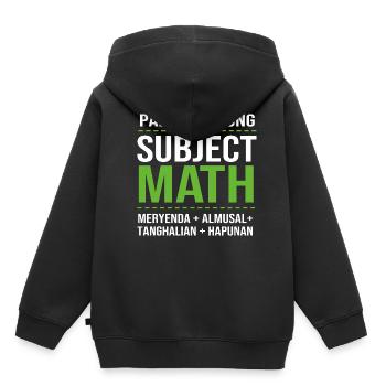 Philippinisch Philippinen - Kinder Premium Organic Hoodie - Schwarz - Hinten - AI Model Kid Male (0cm)