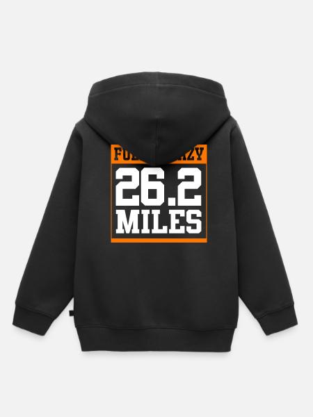 Trailrunning - Kinder Premium Organic Hoodie - Schwarz