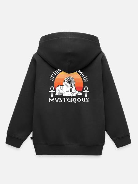 Sphinx-unendlich mysteriös - Kinder Premium Organic Hoodie - Schwarz
