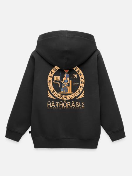 Hathorable - Kinder Premium Organic Hoodie - Schwarz