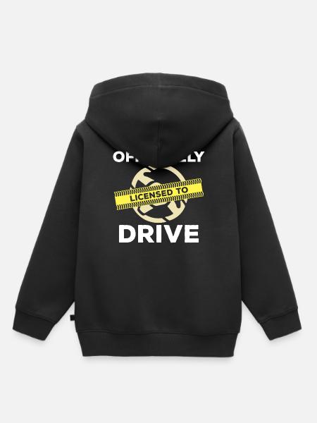 Fahrschüler - Kinder Premium Organic Hoodie - Schwarz