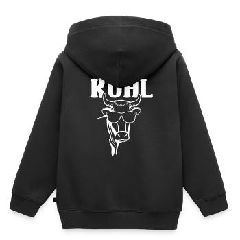 Kuhl - Kinder Premium Organic Hoodie - Schwarz - Hinten - AI Model Kid Male (0cm)