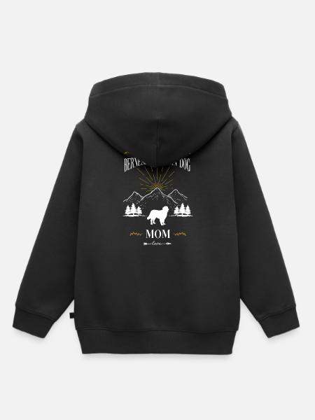 Berner Sennenhund - Kinder Premium Organic Hoodie - Schwarz