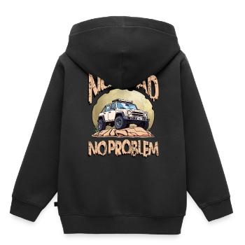 Off-Road Vehicle Driver - Kids Premium Organic Hoodie - black - Back - AI Model Kid Male (0cm)