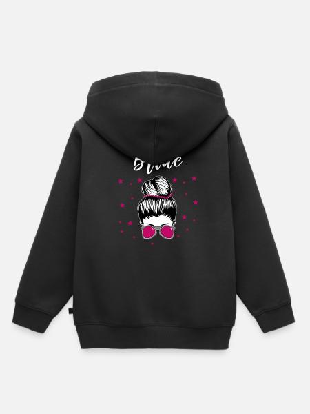 Braut Junggesellinnenabschied - Kinder Premium Organic Hoodie - Schwarz