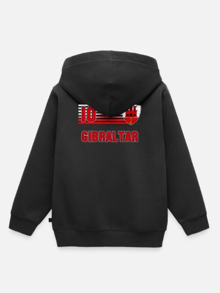 Gibraltar - Sweat Premium à capuche enfant bio - noir