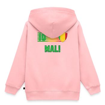 Mali - Sweat Premium à capuche enfant bio - rose - Dos - AI Model Kid Female (0cm)