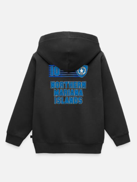 Nördliche Marianen - Kinder Premium Organic Hoodie - Schwarz