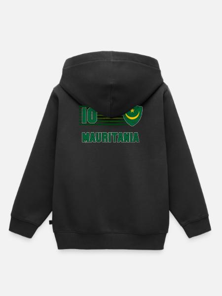 Mauretanien - Kinder Premium Organic Hoodie - Schwarz