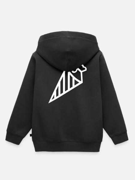 Zuckertüte - Kinder Premium Organic Hoodie - Schwarz