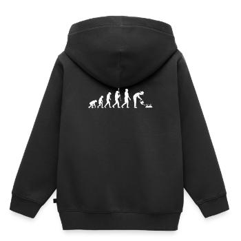 Gärtner - Kinder Premium Organic Hoodie - Schwarz - Hinten - AI Model Kid Male (0cm)