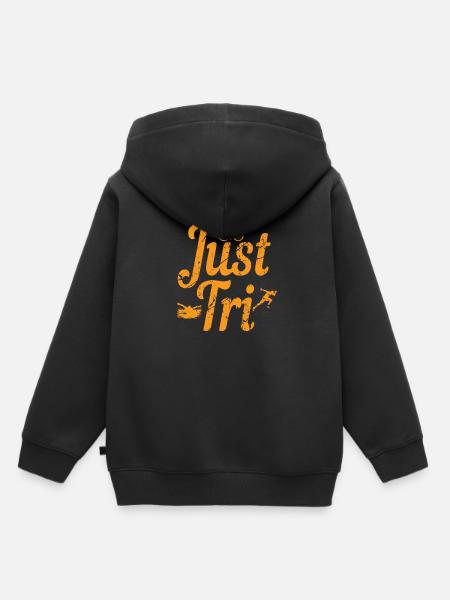 Triathlon - Kinder Premium Organic Hoodie - Schwarz
