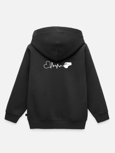 Schiedsrichter - Kinder Premium Organic Hoodie - Schwarz