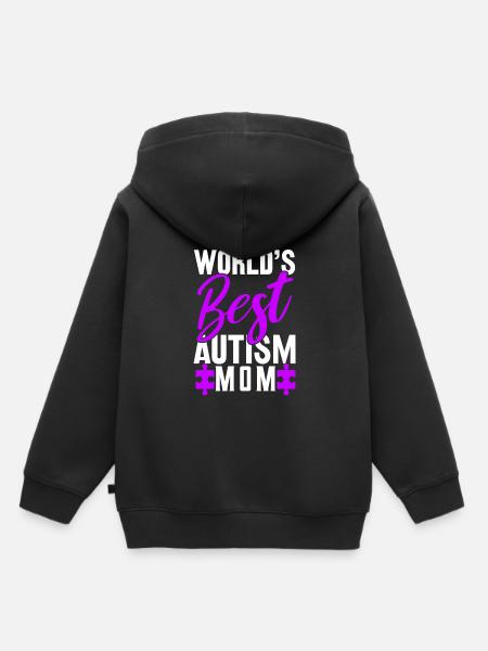 Autismus - Kinder Premium Organic Hoodie - Schwarz