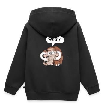 Mammut - Kinder Premium Organic Hoodie - Schwarz - Hinten - AI Model Kid Male (0cm)