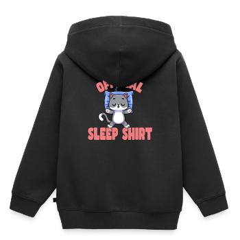 Gute Nacht - Kinder Premium Organic Hoodie - Schwarz - Hinten - AI Model Kid Male (0cm)