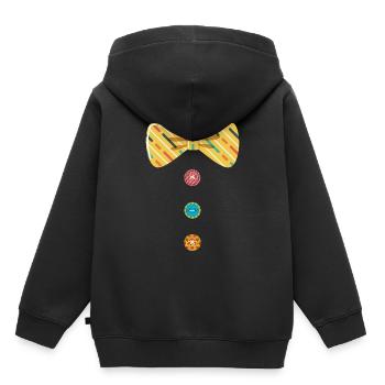 Costume de Carnaval Kölle Alaaf Cologne - Sweat Premium à capuche enfant bio - noir - Dos - AI Model Kid Male (0cm)