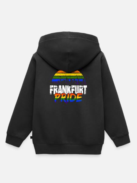 Pride Frankfurt - Kinder Premium Organic Hoodie - Schwarz