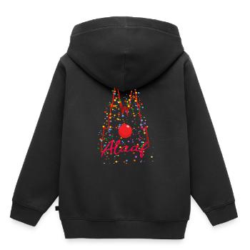 Karneval Kölle Alaaf am Kölner Dom - Kinder Premium Organic Hoodie - Schwarz - Hinten - AI Model Kid Male (0cm)