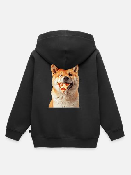 Akita - Kinder Premium Organic Hoodie - Schwarz