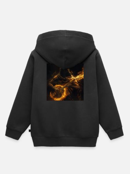 Banjo - Kinder Premium Organic Hoodie - Schwarz