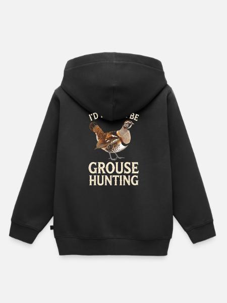 Auerhahn - Kinder Premium Organic Hoodie - Schwarz