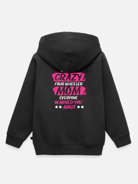 Quad - Kinder Premium Organic Hoodie - Schwarz
