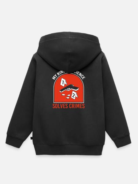 Forensik Forensiker Spurensicherung - Kinder Premium Organic Hoodie - Schwarz