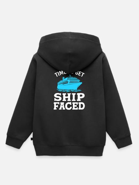 Kreuzfahrt Kreuzfahrtschiff - Kinder Premium Organic Hoodie - Schwarz