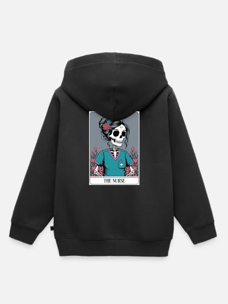 Tarotkarte - Kinder Premium Organic Hoodie - Schwarz