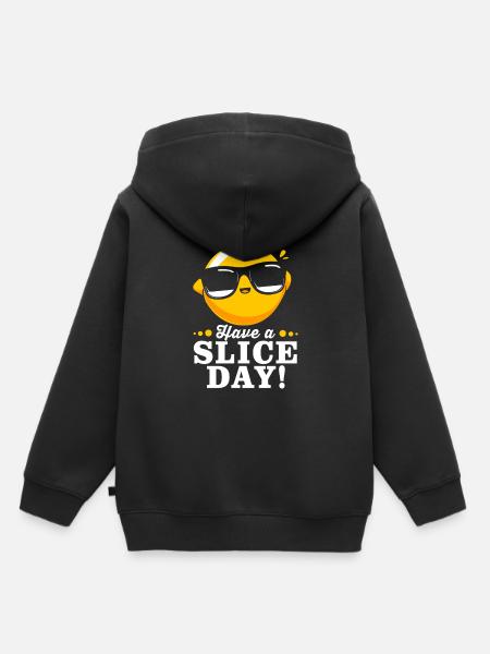 Limonade Limonadenstand Limo Zitrone - Kinder Premium Organic Hoodie - Schwarz