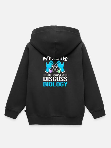 Molekül Strukturformel - Kinder Premium Organic Hoodie - Schwarz