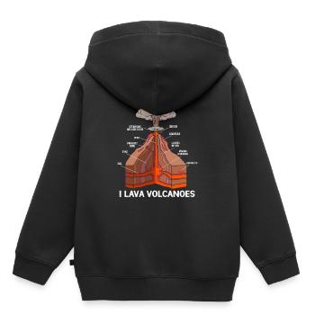 Geology Archaeology - Kids Premium Organic Hoodie - black - Back - AI Model Kid Male (0cm)
