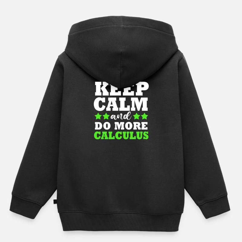 Mathiématicien - Sweat Premium à capuche enfant bio - noir
