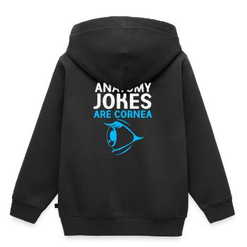 Ophthalmologist, Optician, Optician - Kids Premium Organic Hoodie - black - Back - AI Model Kid Male (0cm)