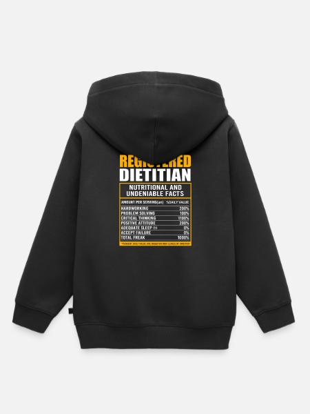 Diätassistent Diät - Kinder Premium Organic Hoodie - Schwarz