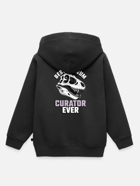 Museum - Kinder Premium Organic Hoodie - Schwarz