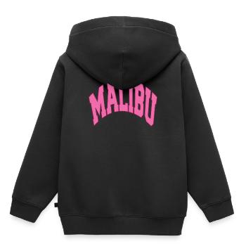 MALIBU T-Shirt de sport California Rose - Sweat Premium à capuche enfant bio - noir - Dos - AI Model Kid Male (0cm)
