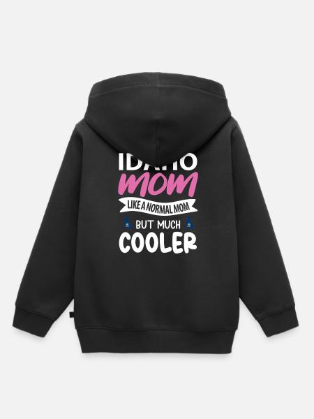 Idaho - Kinder Premium Organic Hoodie - Schwarz