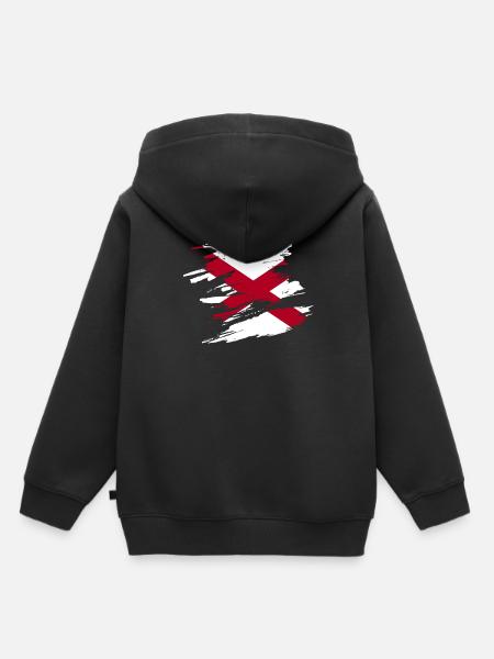 Alabama reisen geschenk - Kinder Premium Organic Hoodie - Schwarz