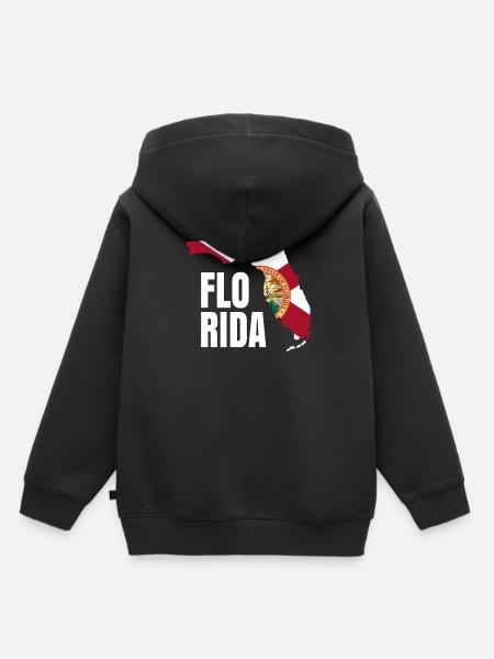 Florida Home Resident Geschenk - Kinder Premium Organic Hoodie - Schwarz